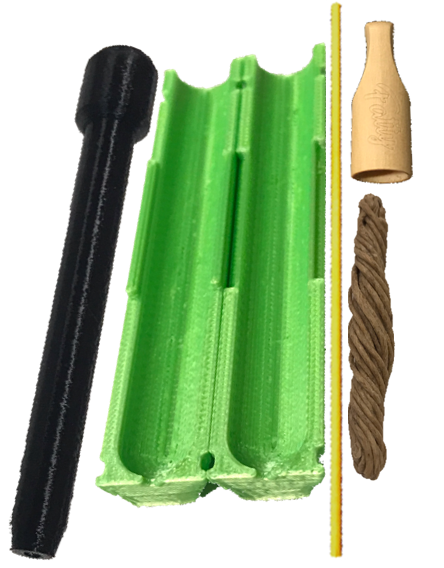 W.Y.S.I.W.Y.G. - Mold, Base, and Funnel Top Starter Kit plus Hand Roll –  ThaiGer Thai Sticks