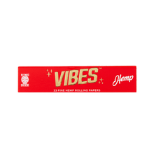 Load image into Gallery viewer, Vibes Hemp King Size Rolling Paper