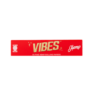 Vibes Hemp King Size Rolling Paper